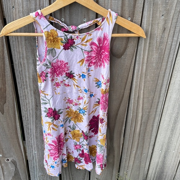 Old Navy Floral Sundress Sz L (10-12) - Picture 1 of 5
